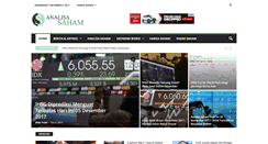 Desktop Screenshot of analisasaham.org